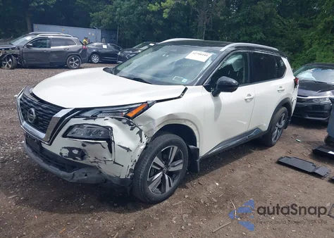 2021 Nissan Rogue Sl Intelligent Awd z USA, uszkodzony, nr VIN JN8AT3CB2MW233105